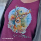 Preview: Bügelbild Fantasie-Tiere Hirsch